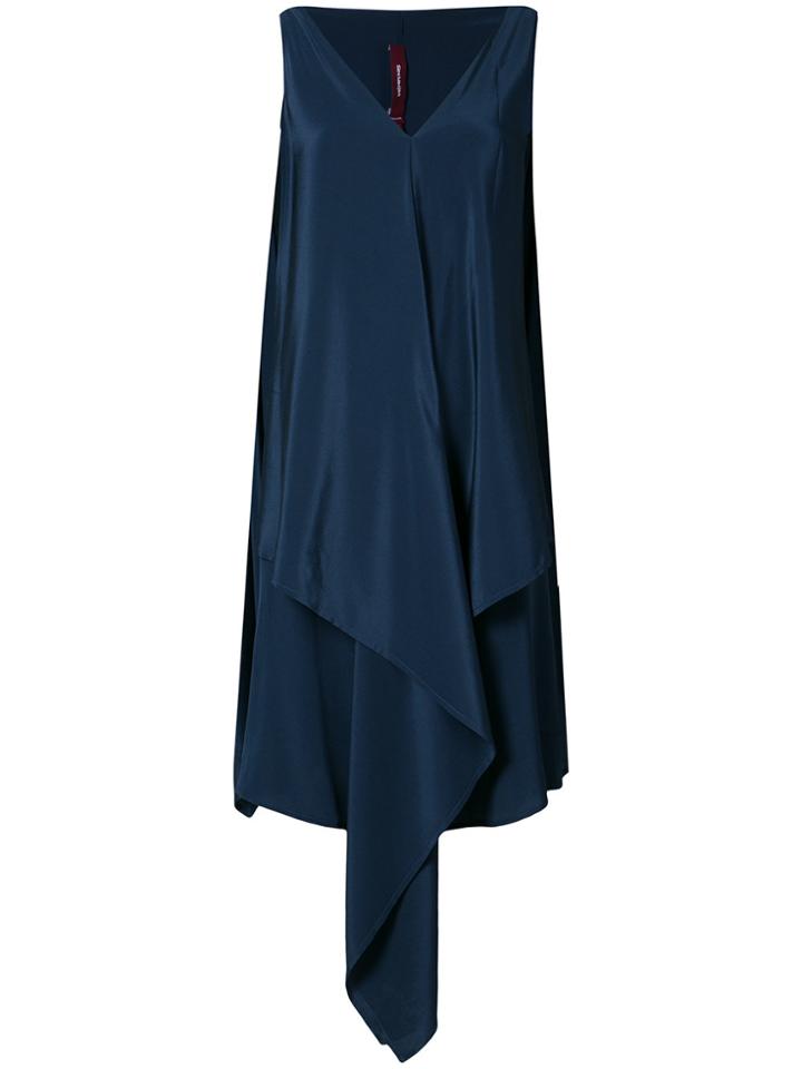 Sies Marjan Draped Dress - Blue