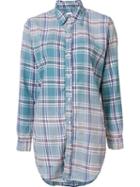 Nsf Plaid Shirt, Women's, Size: Xs, Blue, Cotton