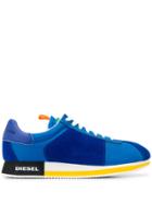 Diesel Lace-up Trainers - Blue