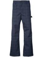 Junya Watanabe Comme Des Garçons Man Carhart Check Trousers - Blue