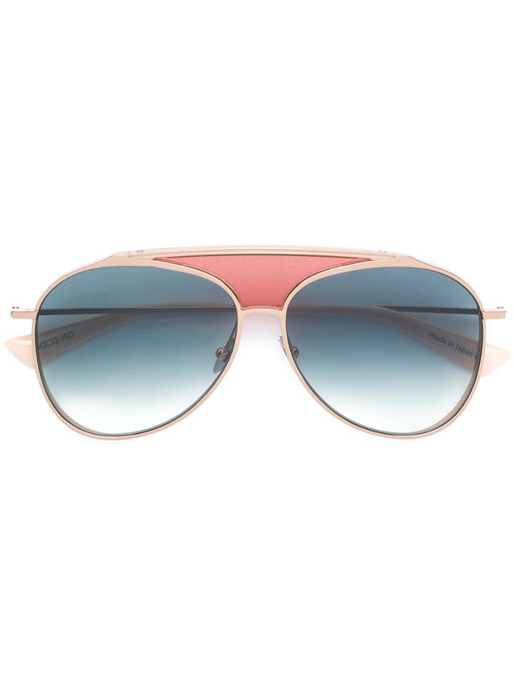 Christian Roth Eyewear Funker Aviators - Metallic