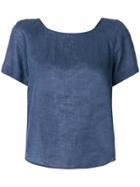 Emporio Armani Relaxed-fit Blouse - Blue