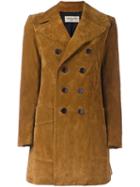 Saint Laurent Double Breasted Mid-length Coat