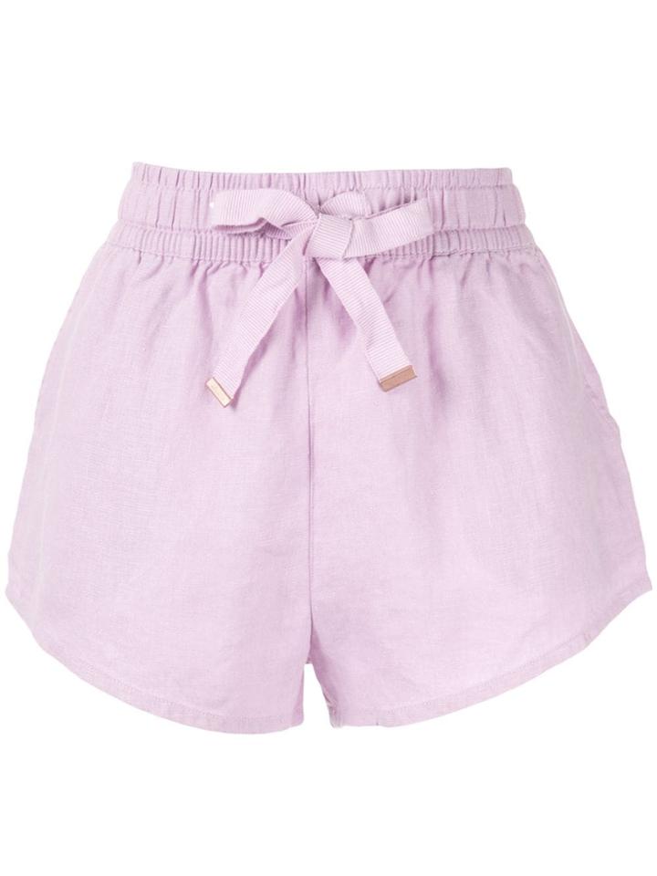 Venroy Venroy Wlngshortmsk Musk Linen/flax - Purple