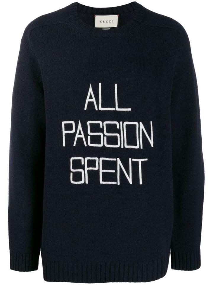 Gucci All Passion Spent Sweater - Blue