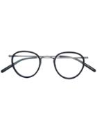 Oliver Peoples Round Frame Glasses - Black