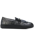 Tod's Double T Slip-on Sneakers - Black