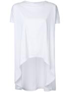Enföld High Low T-shirt - White