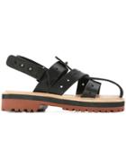 Litkovskaya Cage Sandals - Black