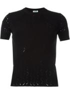 Kenzo Wavy Knit Top, Women's, Size: Xl, Black, Polyester/viscose
