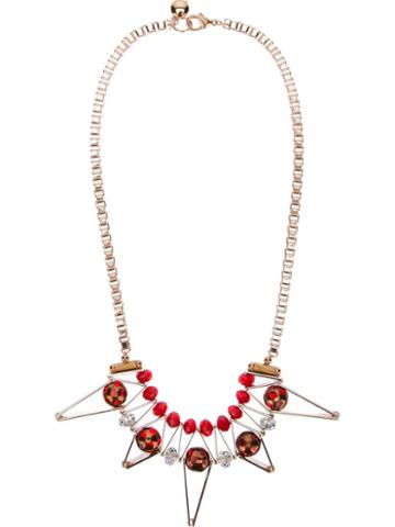 Scho 'star' Necklace, Women's, Metallic