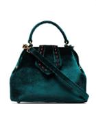 Mehry Mu Green Jung Mini Velvet Tote Bag