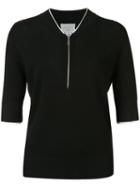 Grey Jason Wu - Plain Polo Shirt - Women - Viscose - L, Black, Viscose