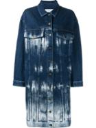 Stella Mccartney Oversized Tie-dye Denim Jacket