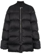 Rick Owens Flight Necked Duvet Puffer Jacket - Black