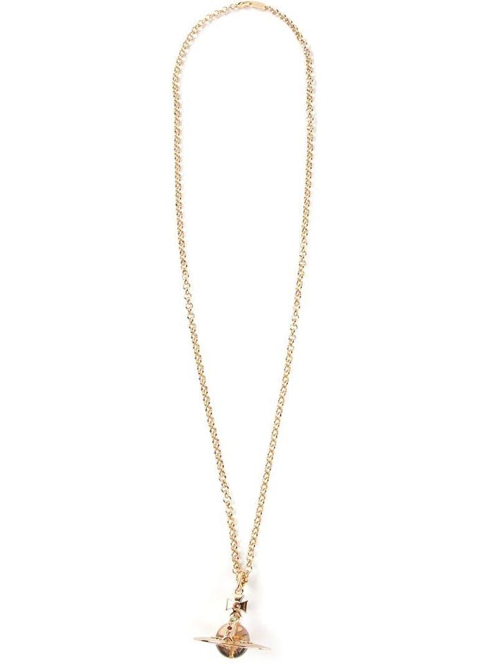 Vivienne Westwood Gem Stone Orb Necklace