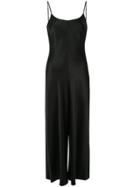 T By Alexander Wang Wash & Go Woven Jumpsuit - Black
