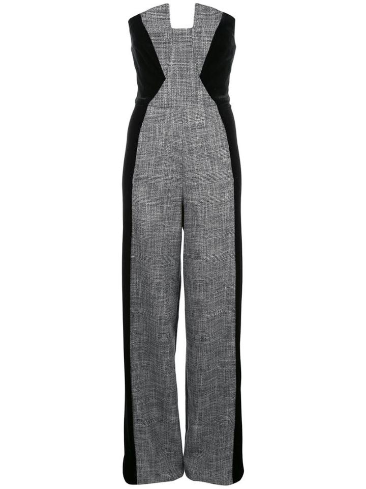 Black Halo Lena Colour-block Jumpsuit