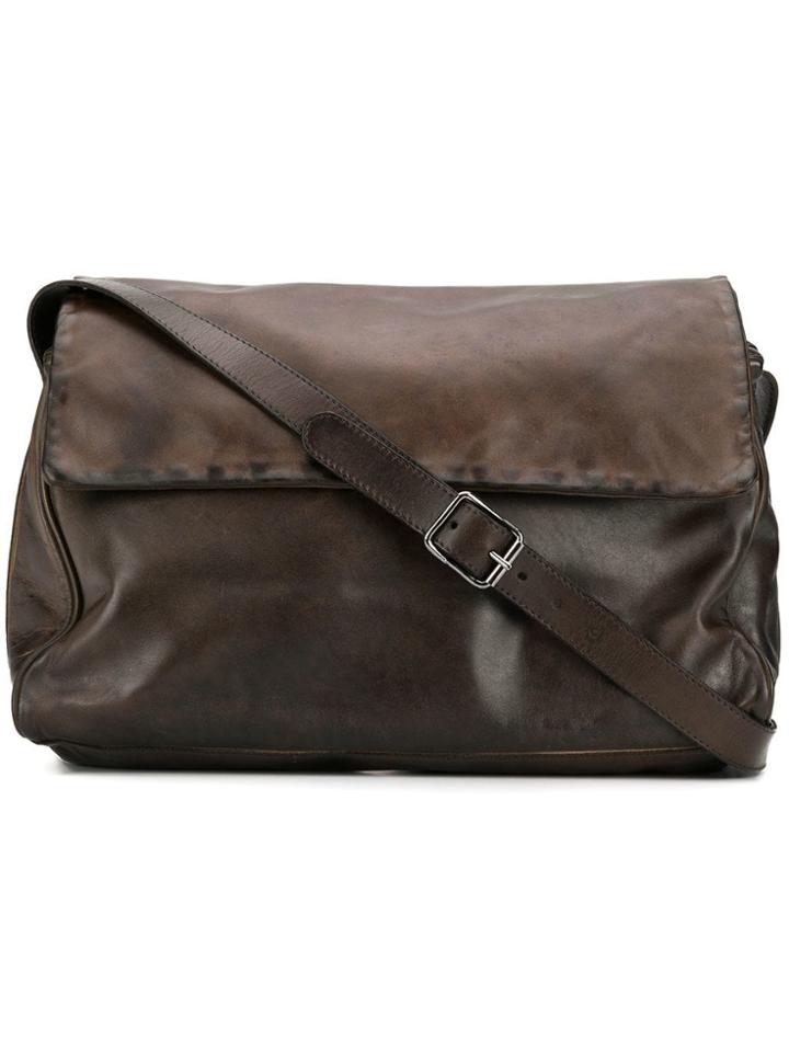 Numero 10 Large Messenger Bag - Brown