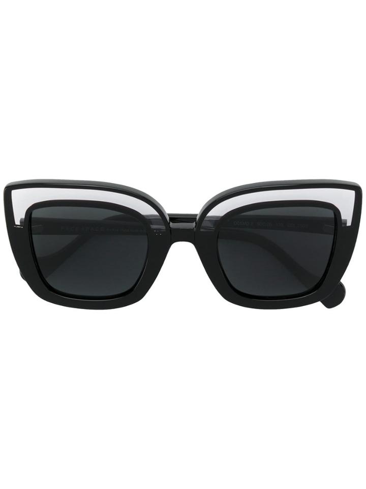 Face À Face Cat Eye Sunglasses - Black