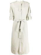 Lemaire Belted Coat - Neutrals