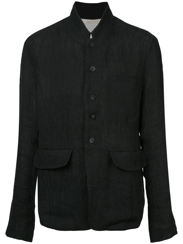 Aleksandr Manamïs Classic Fitted Blazer - Black