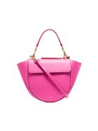 Wandler Pink Hortensia Mini Leather Shoulder Bag