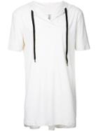 First Aid To The Injured - Lacunae Hooded T-shirt - Unisex - Cotton - 2, White, Cotton