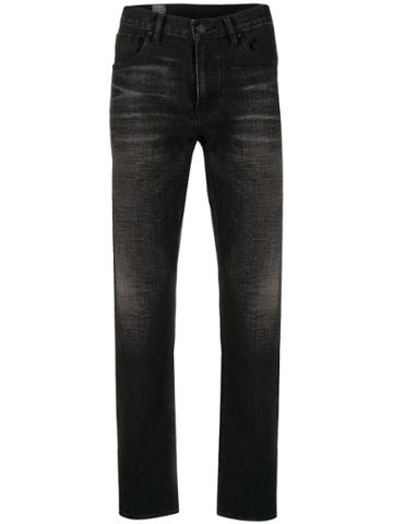 Giorgio Armani Mid Rise Slim Fit Jeans - Grey
