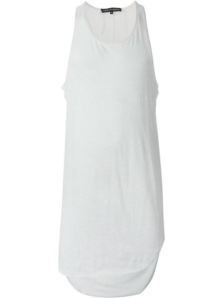 Cedric Jacquemyn Long Line Tank Top