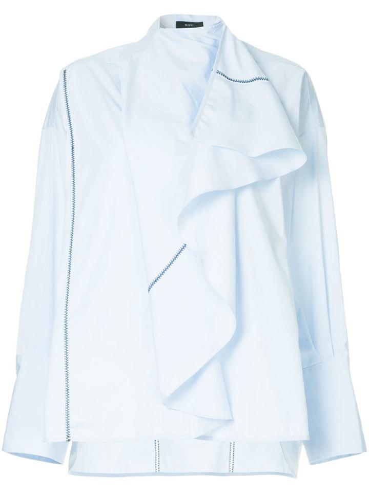 Ellery Richter Drape Front Top - Blue