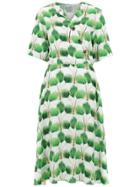 Isolda 'ohana' Printed Dress - White