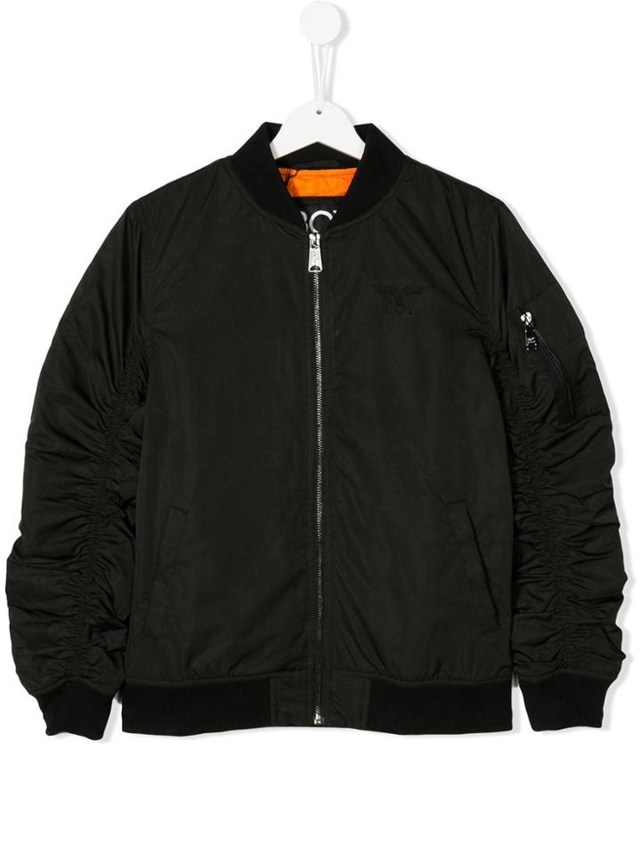 Boy London Kids Eagle Paraglide Bomber Jacket - Black