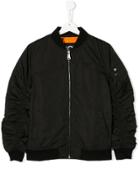Boy London Kids Eagle Paraglide Bomber Jacket - Black
