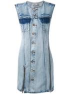 3.1 Phillip Lim - Denim Shift Dress - Women - Cotton - 4, Blue, Cotton