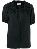 Henrik Vibskov Exhale Textured Button Shirt - Black