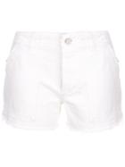 Trave Denim Denim Utility Shorts - White