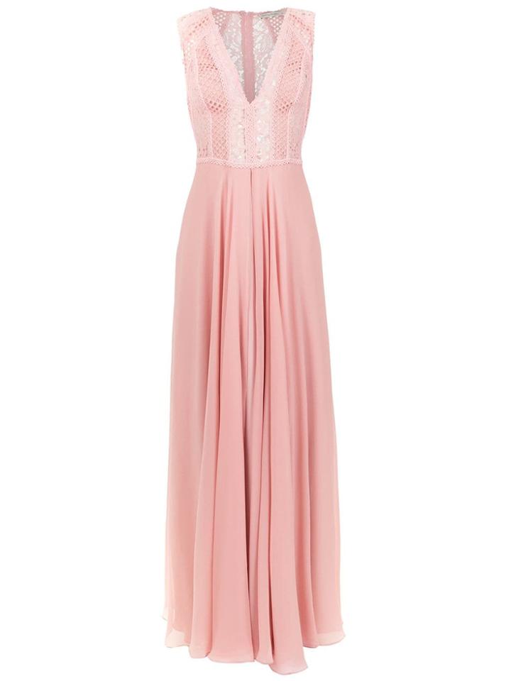 Martha Medeiros Dara Long Dress - Pink