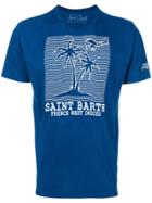 Mc2 Saint Barth Palm Tree Print T-shirt - Blue