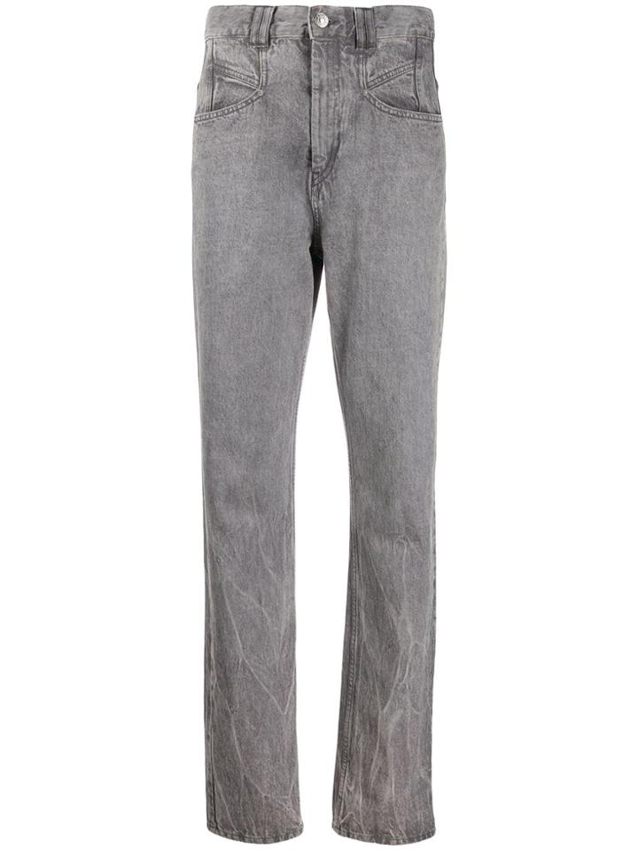 Isabel Marant Dorsya Jeans - Grey