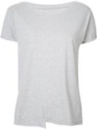 Rta Round Neck T-shirt, Women's, Size: Medium, Grey, Cotton