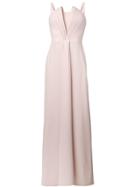 Emporio Armani Pleat Detail Evening Dress - Neutrals
