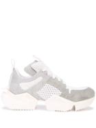 Unravel Project Panelled Sneakers - Grey