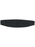 P.a.r.o.s.h. Pleated-band Belt - Black