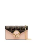 Fendi Fndi Pnk Ff Logo Blt Bg - Pink