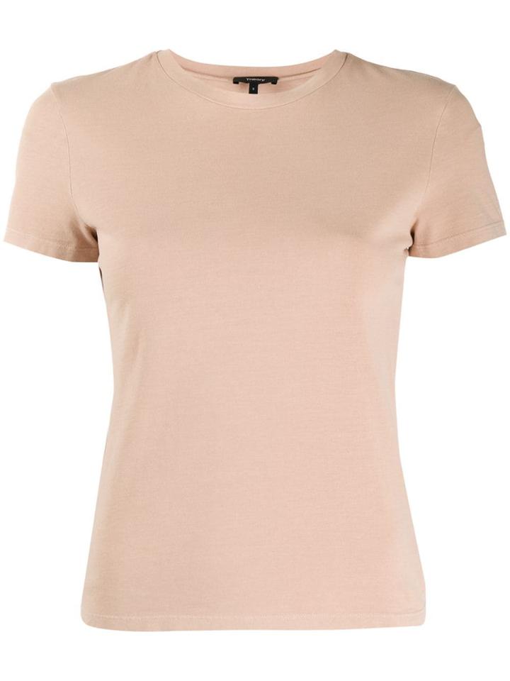 Theory Soft Touch T-shirt - Brown