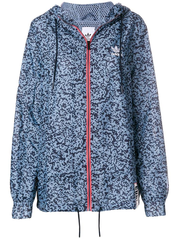 Adidas Active Icons Windbreaker - Blue