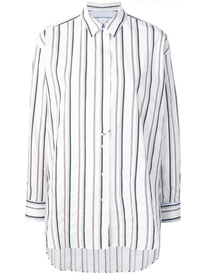 Ps By Paul Smith Striped Shirt - White