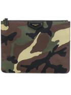 Givenchy - Camouflage Clutch - Men - Acrylic/polyamide - One Size, Green, Acrylic/polyamide