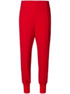 Stella Mccartney Loose Fitted Track Trousers - Red